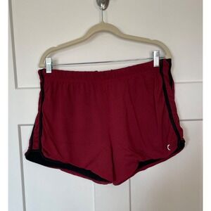 ZYIA‎ Women's Training Day Maroon Mesh Shorts size 3XL (16-18) - MSRP $39